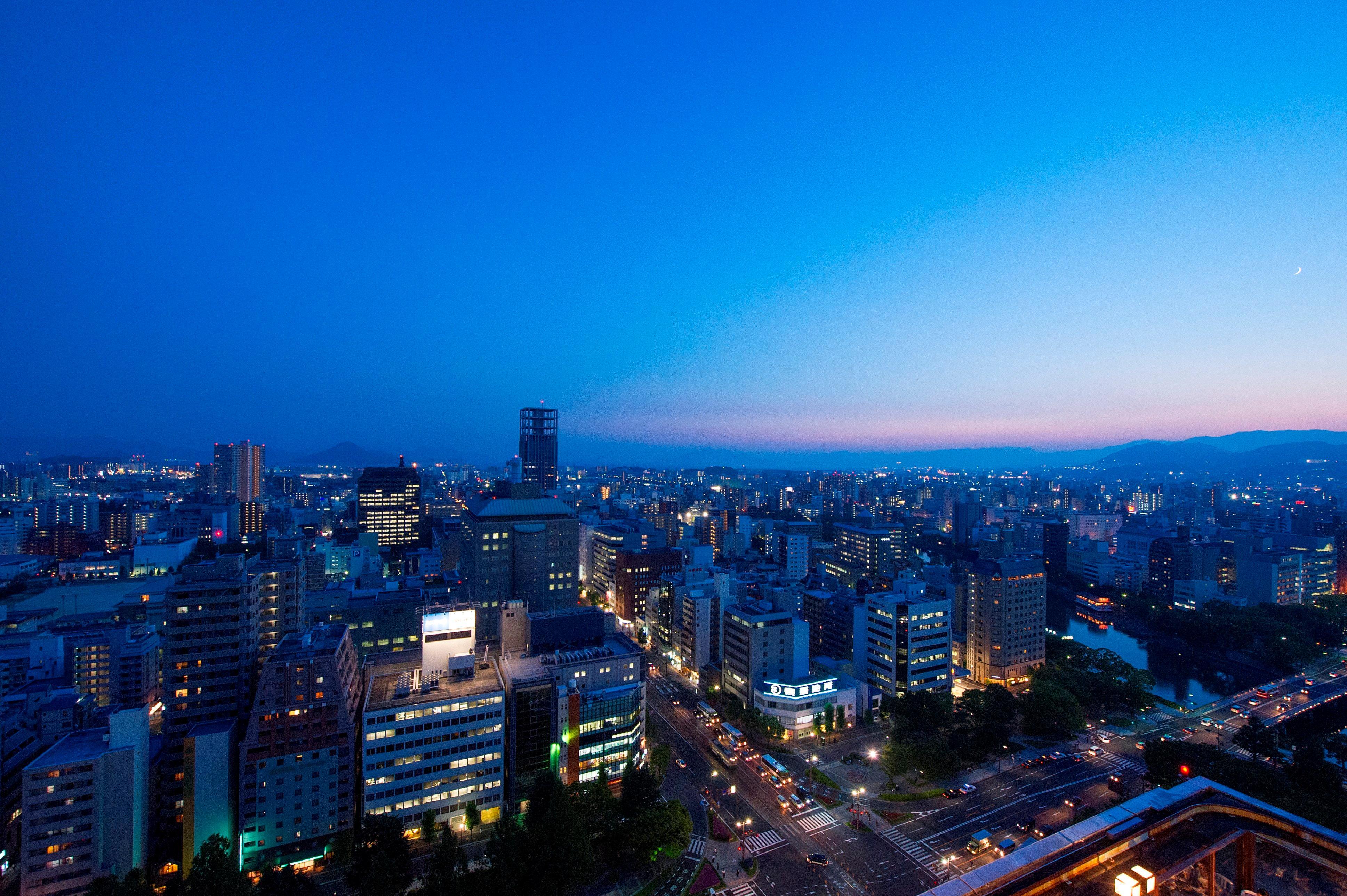 Hotel Ana Crowne Plaza Hiroshima By Ihg Exterior foto